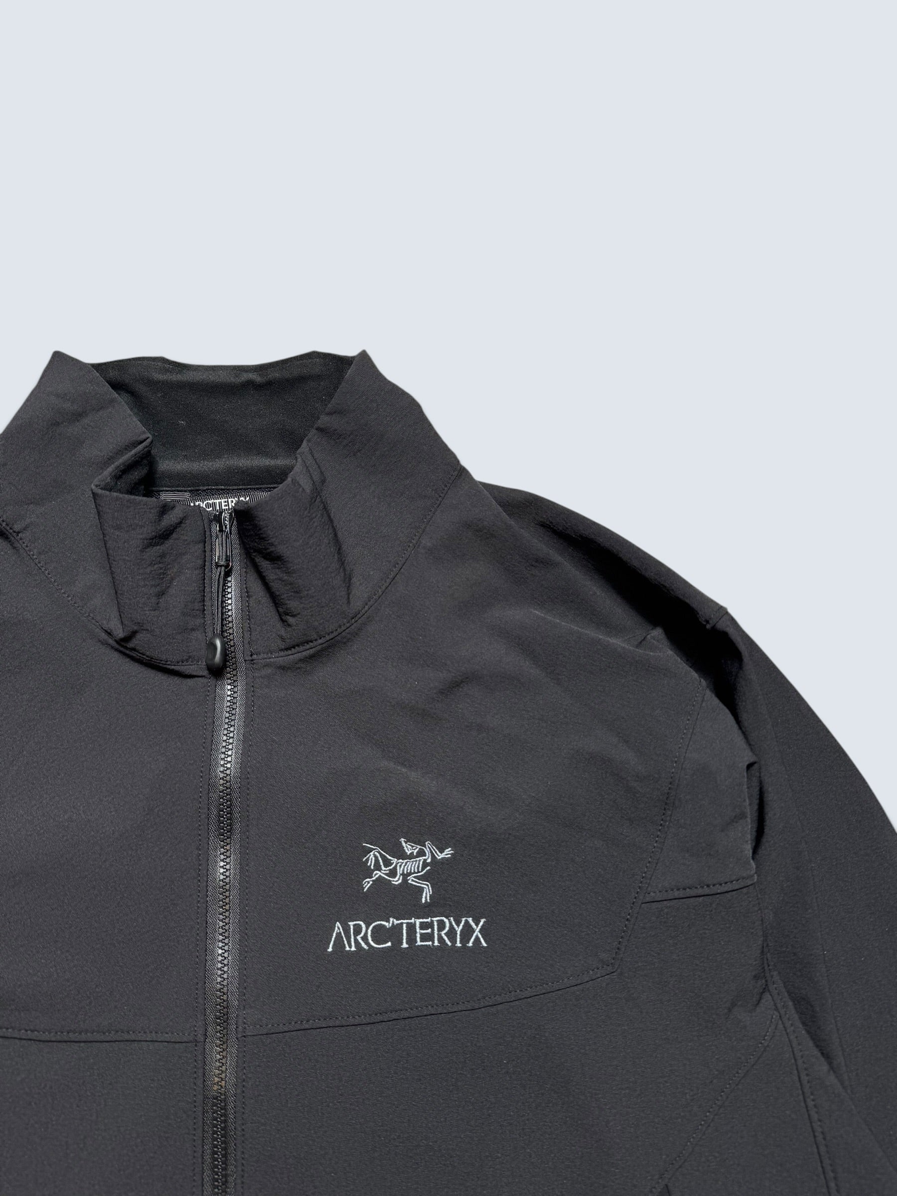 Jacket imperméable Arc’teryx Gamma LT black logo brodé vintage - XL