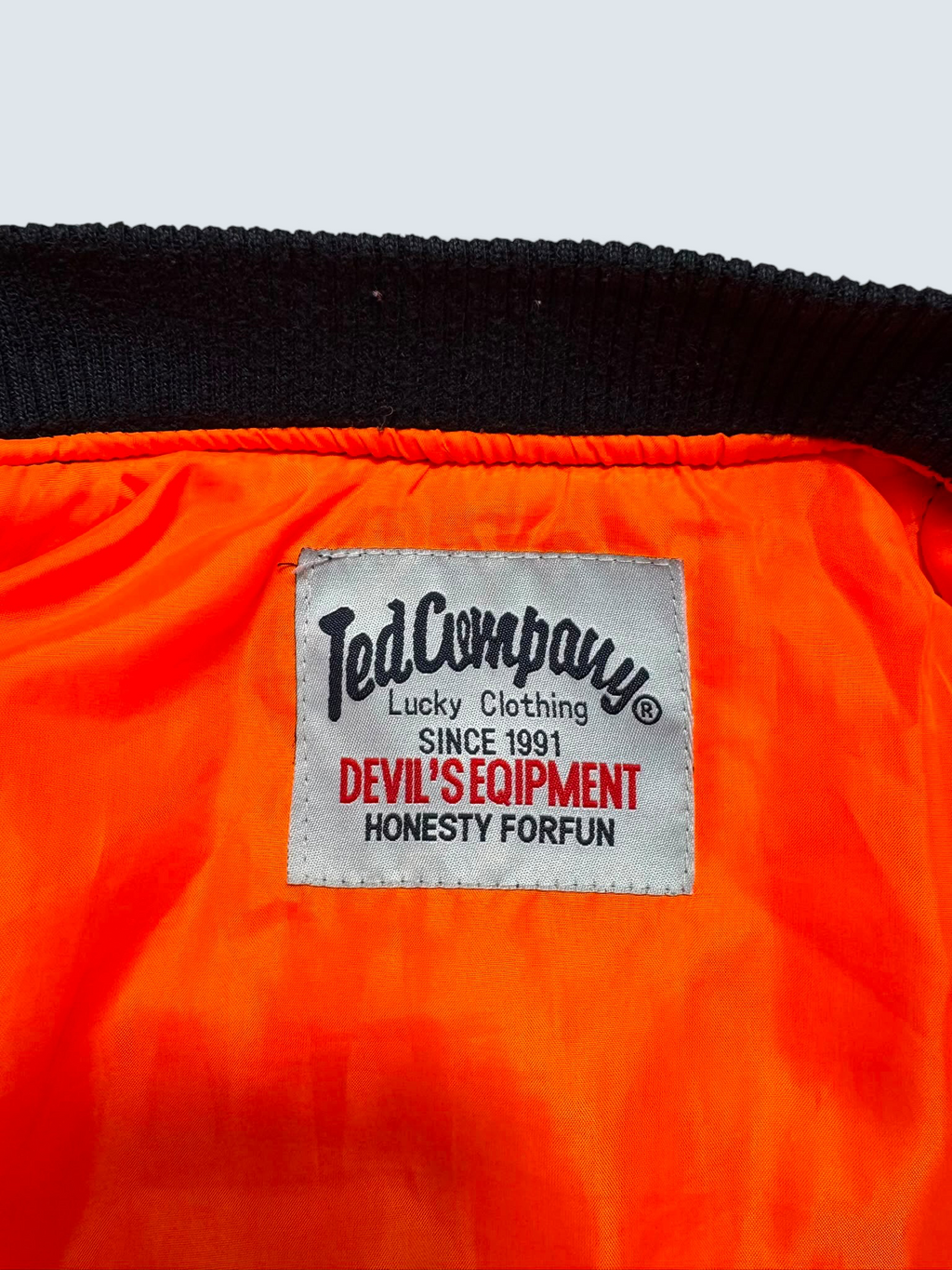 Jacket bomber fly ma-1 Tedman Company Devil’s equipement usaf navy vintage 00’s - M