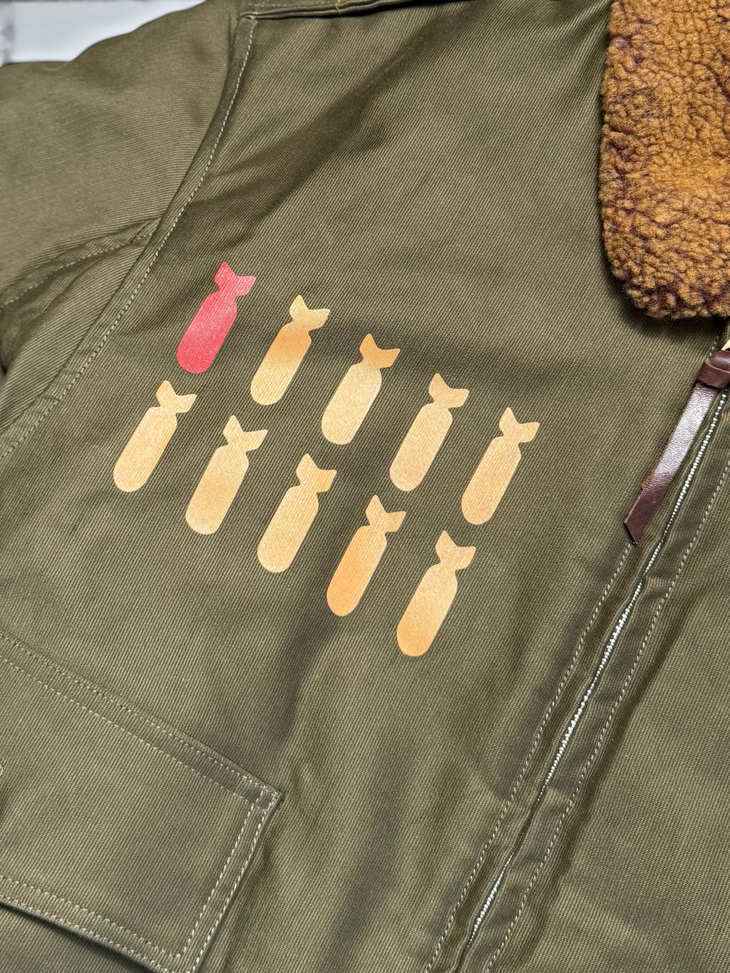 Jacket bomber flight coton B-10 Toys McCoy Japan usaf Phantom Bat-man Tmj2213 2022’s - 42 (L)