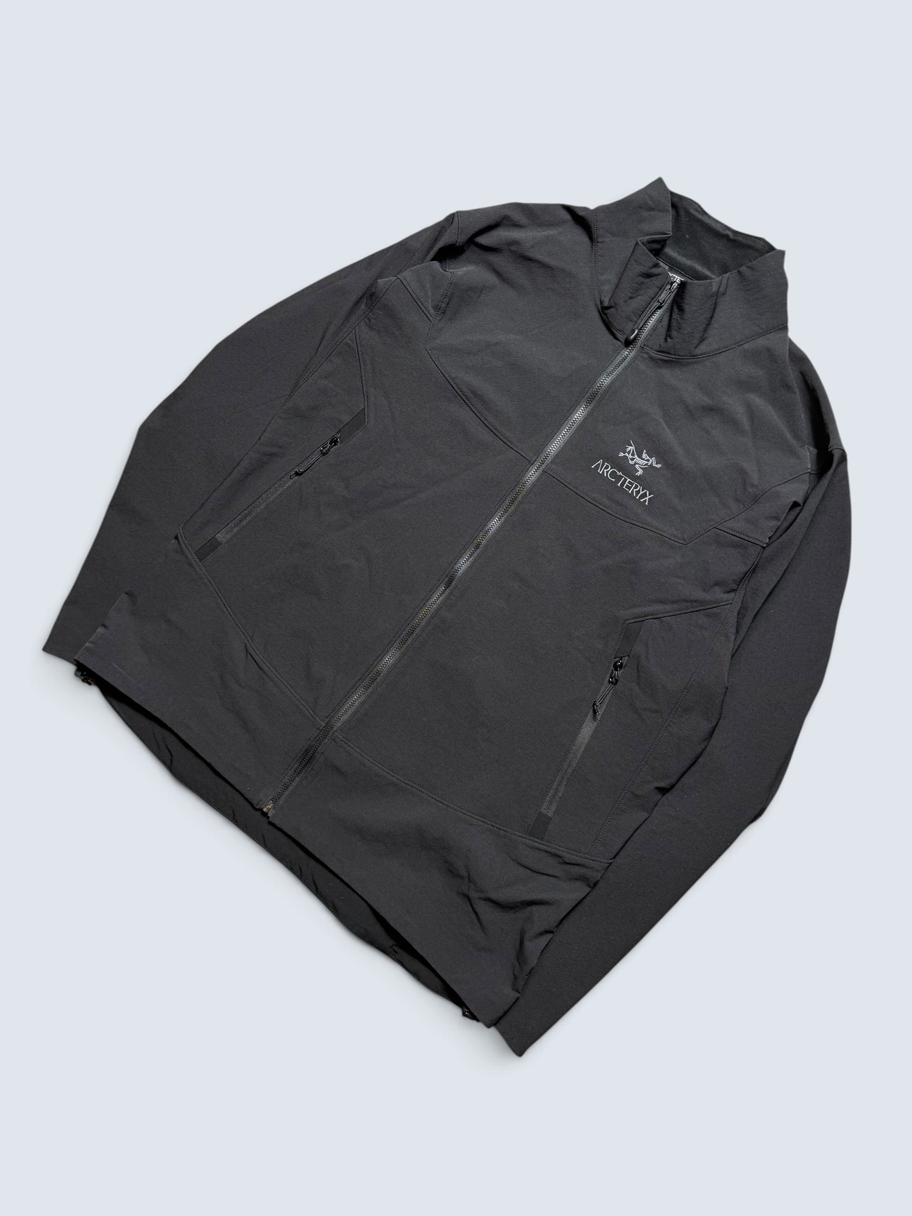 Jacket imperméable Arc’teryx Gamma LT black logo brodé vintage - XL