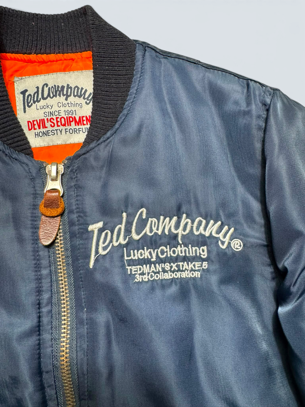 Jacket bomber fly ma-1 Tedman Company Devil’s equipement usaf navy vintage 00’s - M