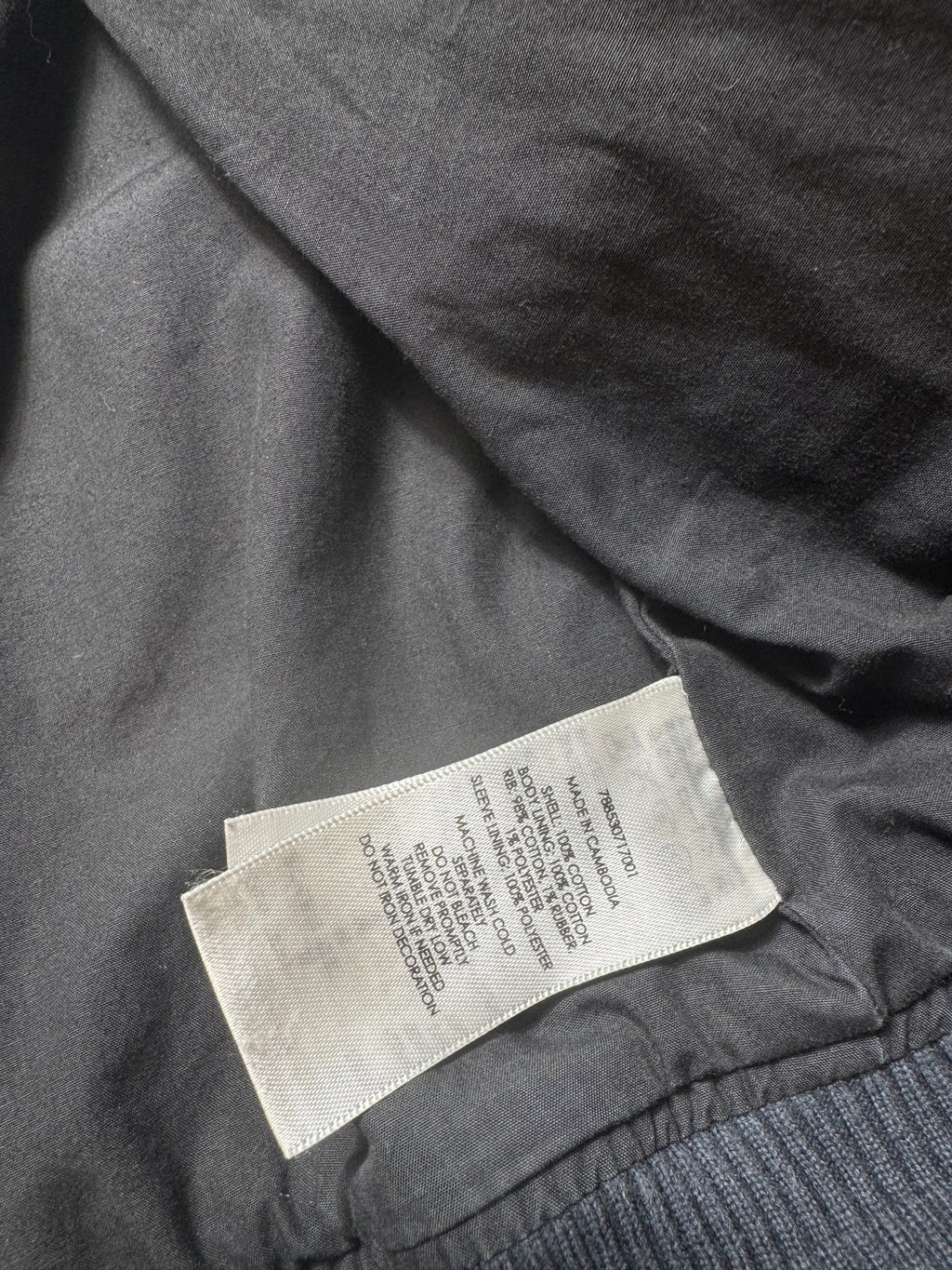 Jacket bomber archive flight L-2b Ralph Lauren Denim & Supply usa flag marine vintage 00’s - L