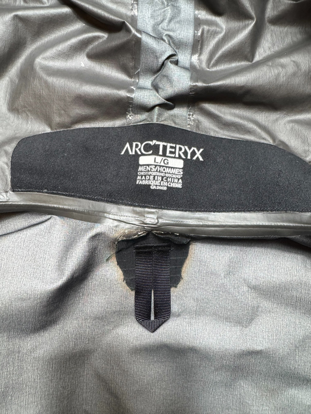 Jacket imperméable Goretex Arc'teryx Beta SL orange vintage - L