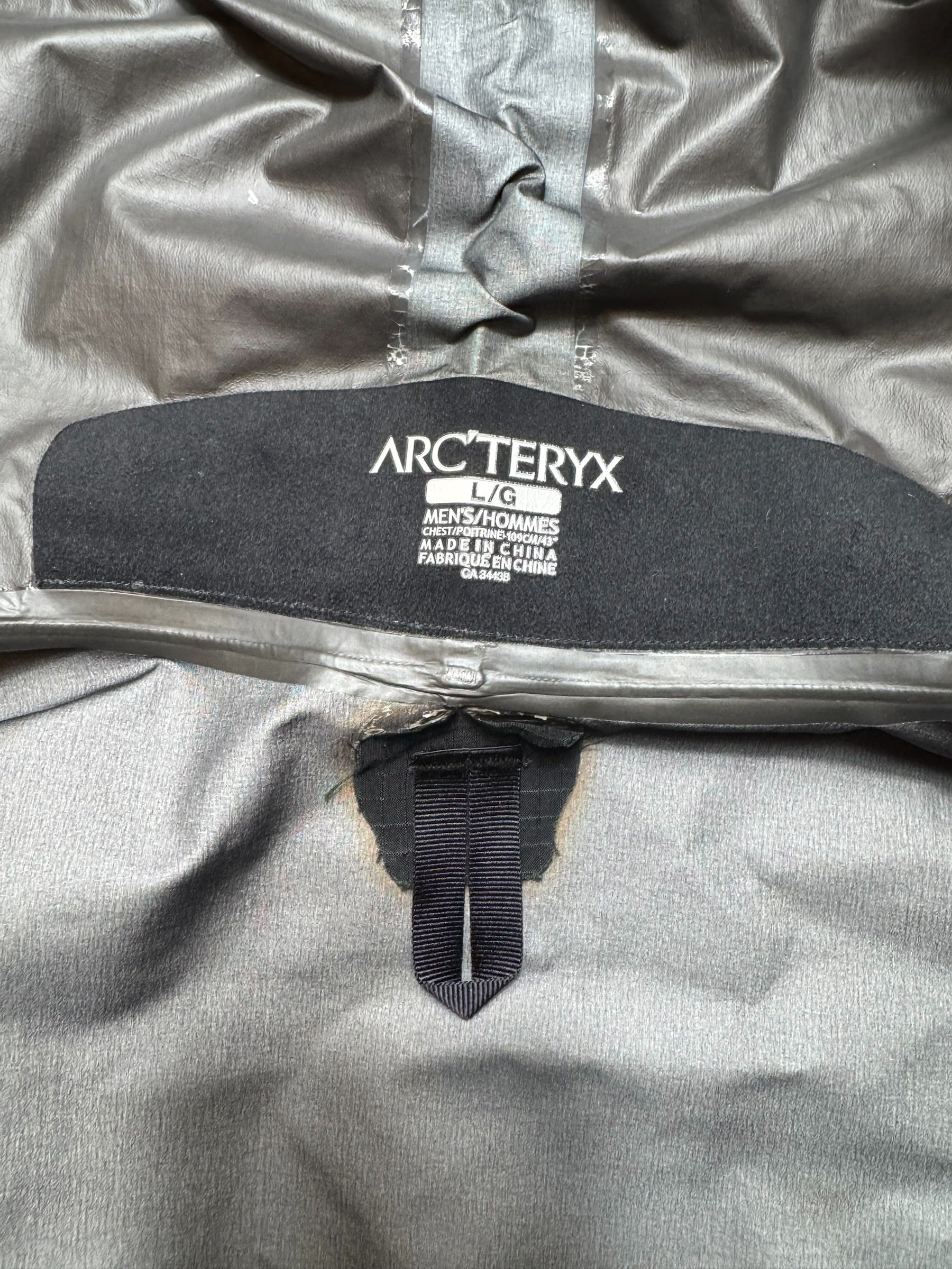 Jacket imperméable Goretex Arc'teryx Beta SL orange vintage - L