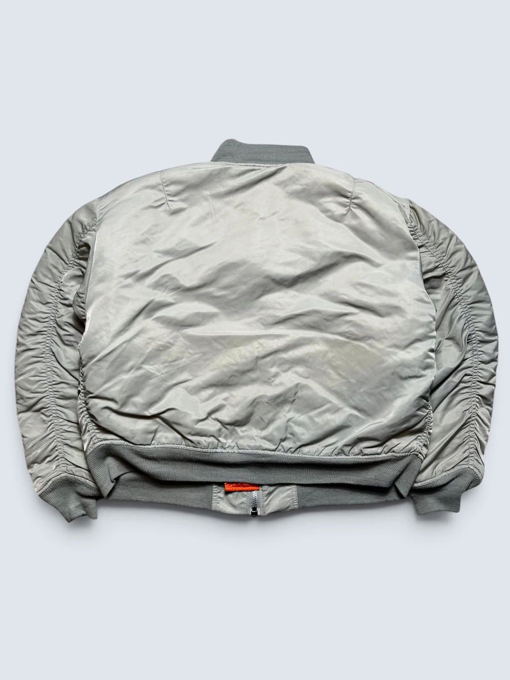 Jacket nylon bomber Ma-1 Alpha Industries made in USA grey 1990’s - XL