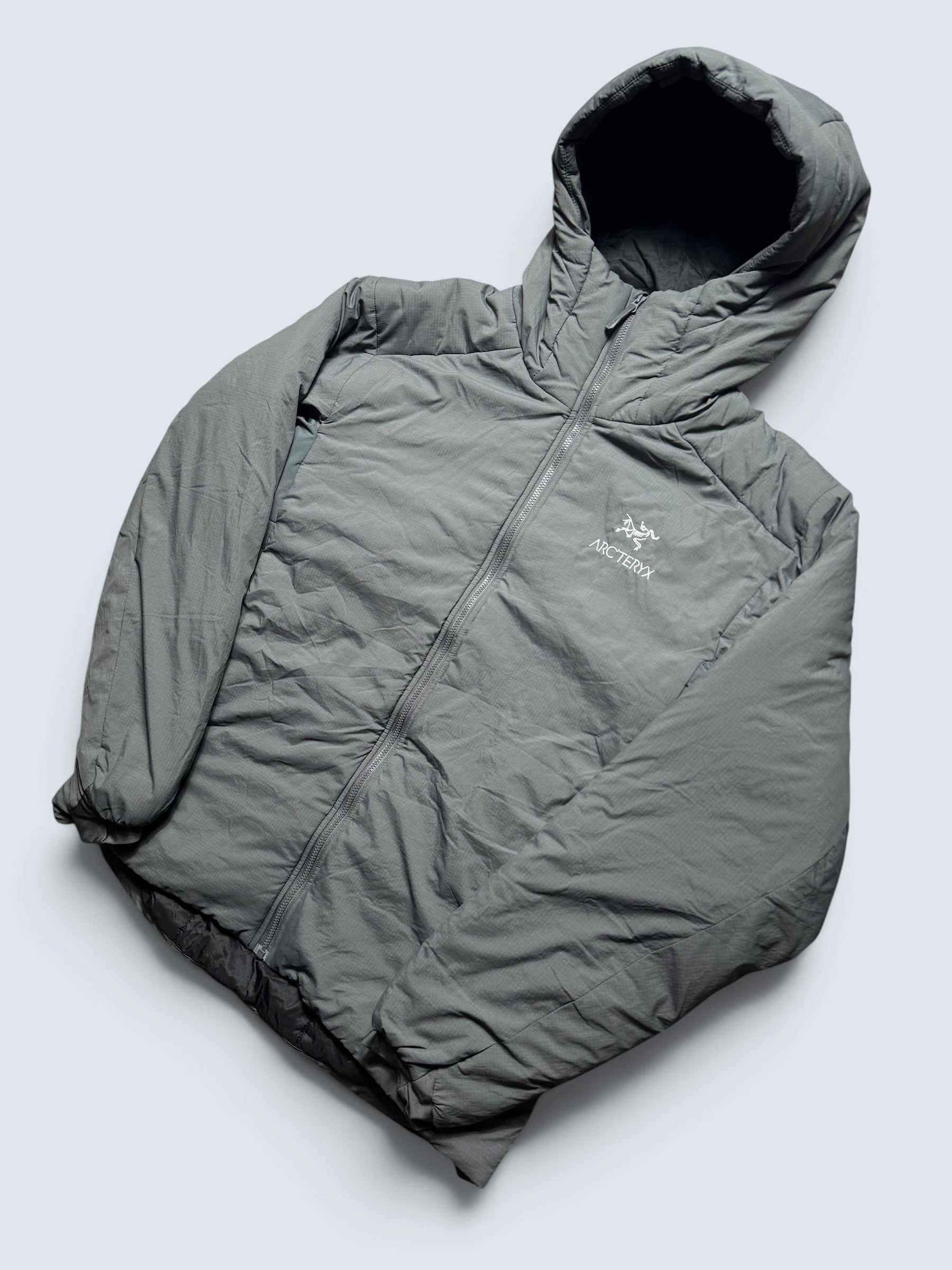 Jacket imperméable matelassée Arc'teryx Atom AR Hoody grey 2020 - M