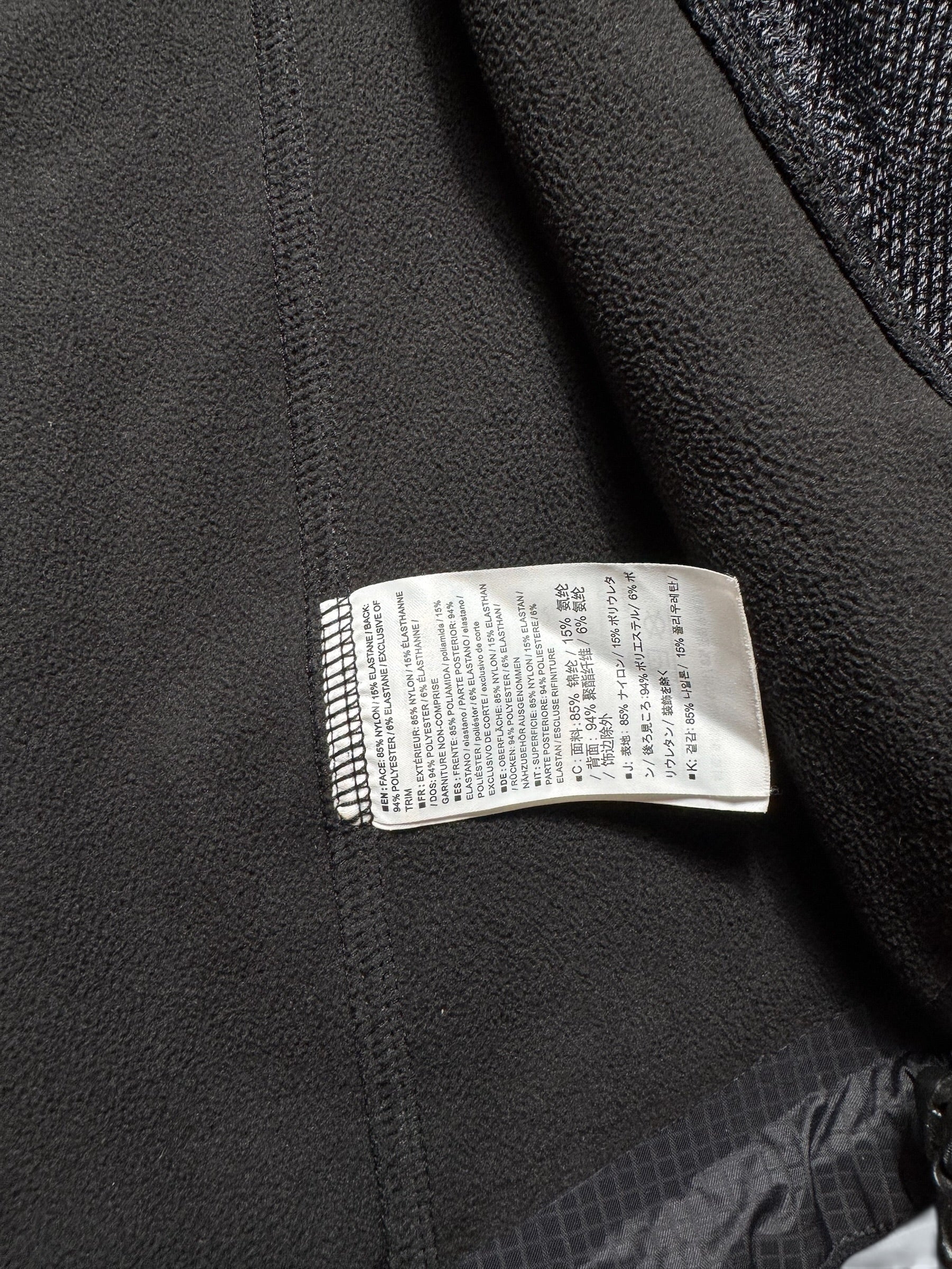 Jacket polaire imperméable Arc'teryx Gamma MX Hoody black & grey vintage - L