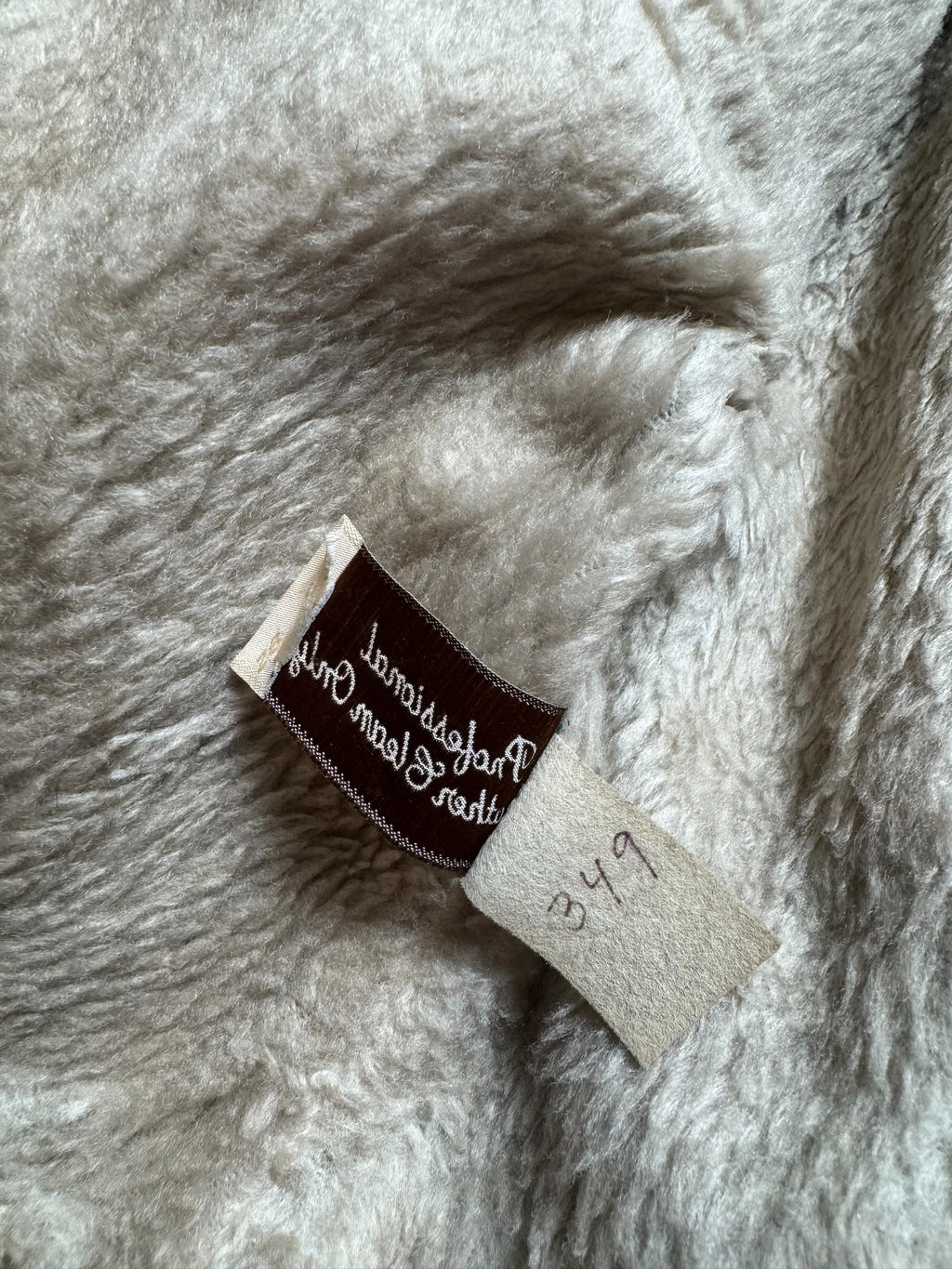 Jacket cuir cowhide flight bomber Wear-Guard made in USA brown 70’s - 42 (L)