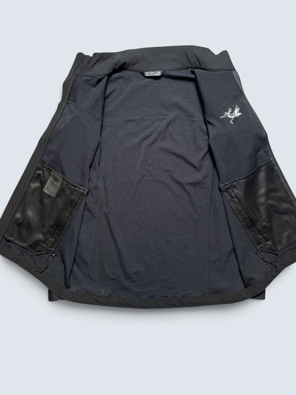 Jacket imperméable Arc’teryx Gamma Lightweight black logo 2023 - M
