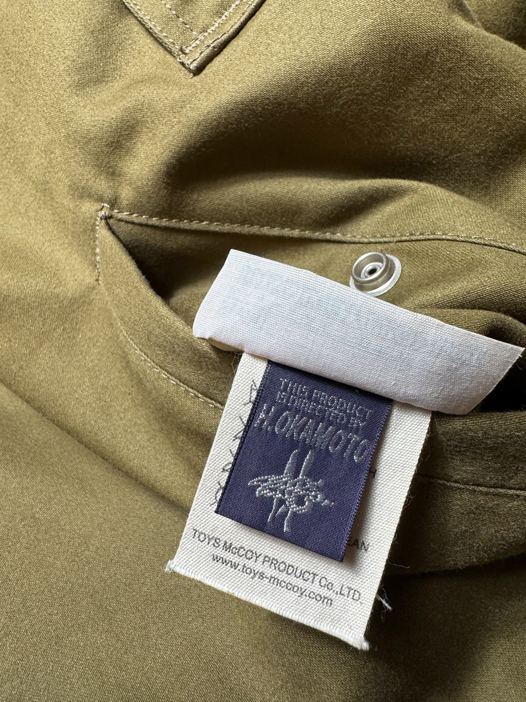 Jacket cotton Twill B-15A usaf Toys McCoy Japan olive green 2020’s - 38 (M)