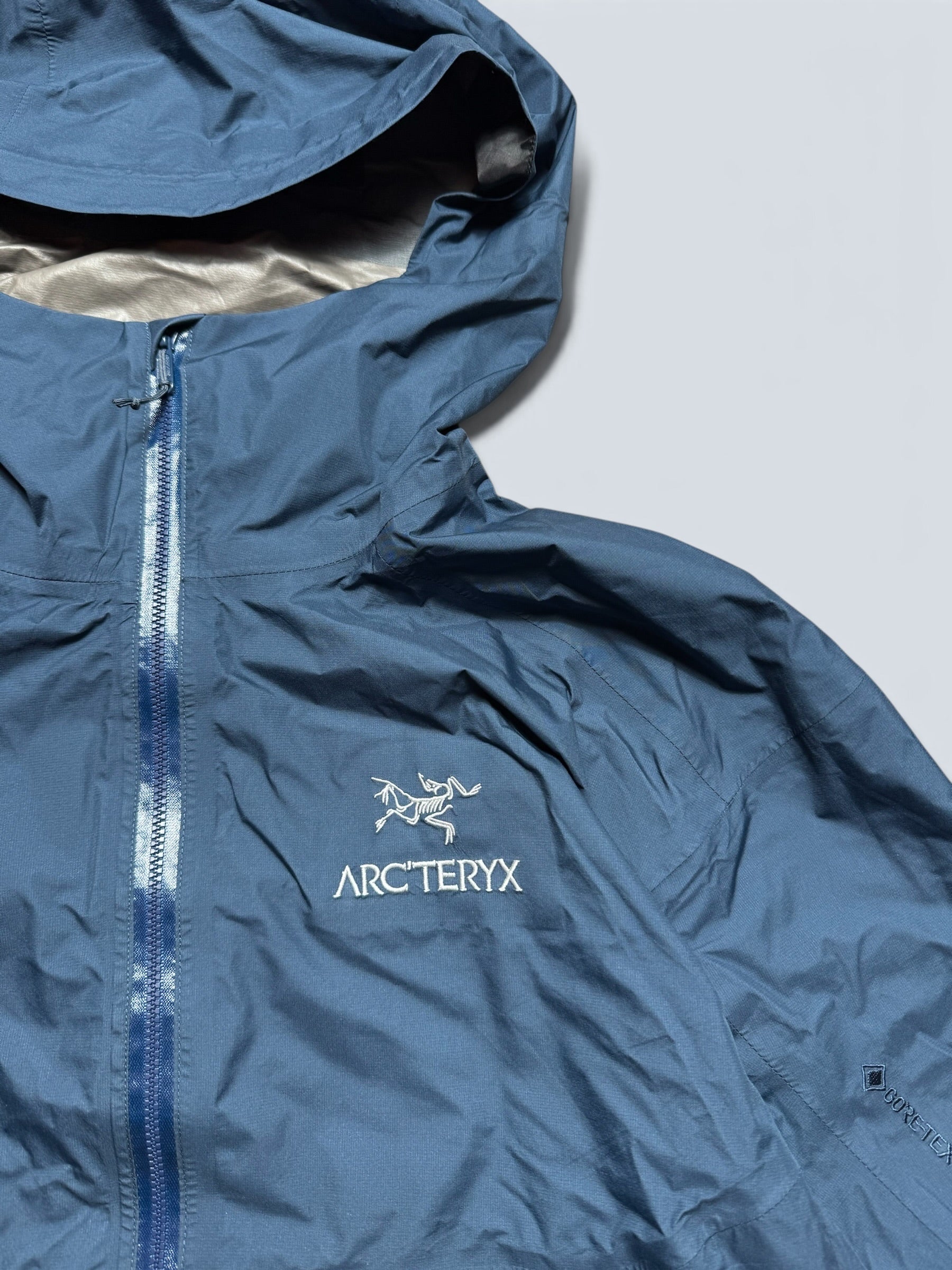 Jacket imperméable Goretex Arc'teryx Zeta FL bleu vintage - L
