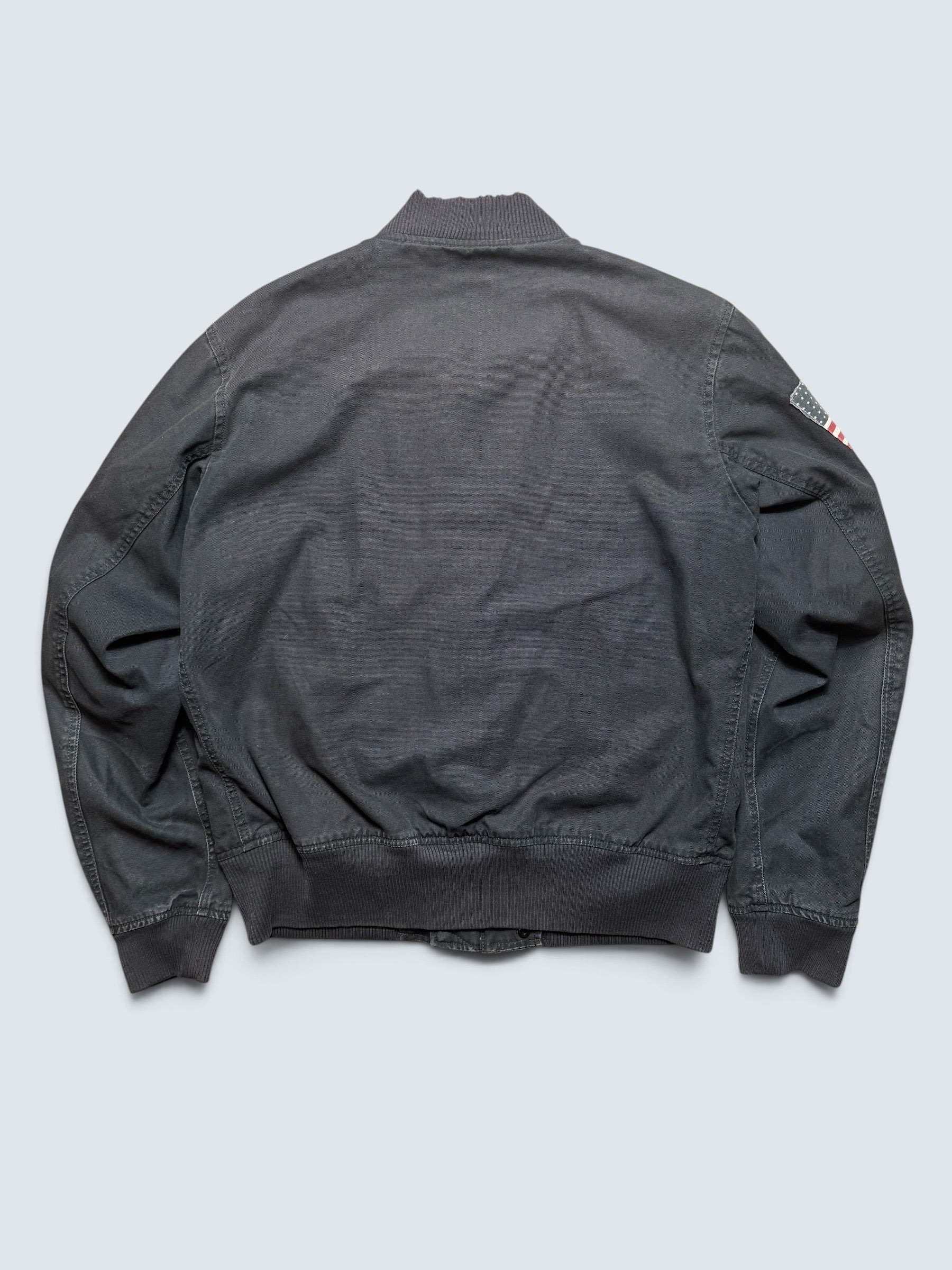 Jacket bomber archive flight L-2b Ralph Lauren Denim & Supply usa flag marine vintage 00’s - L