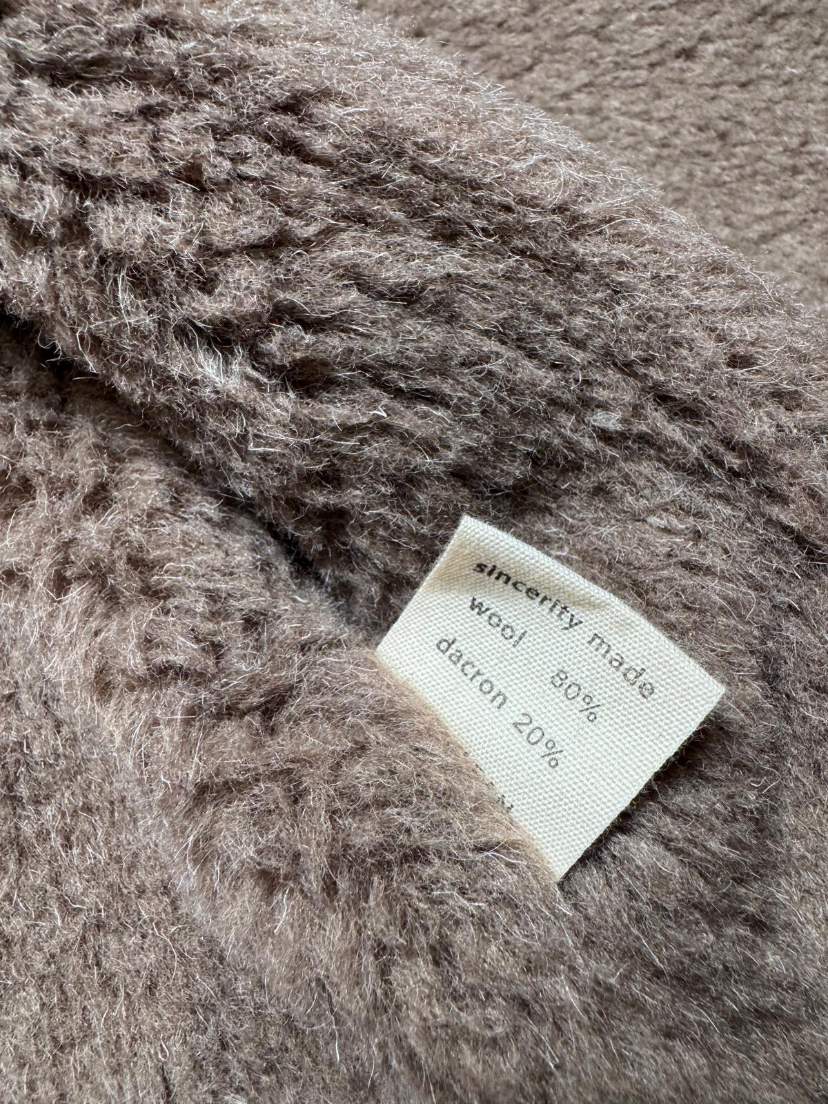 Jacket deck Alpaca US Navy Assiduous Confused Effort Japan wool Khaki Tan 00’s - 38 (S)
