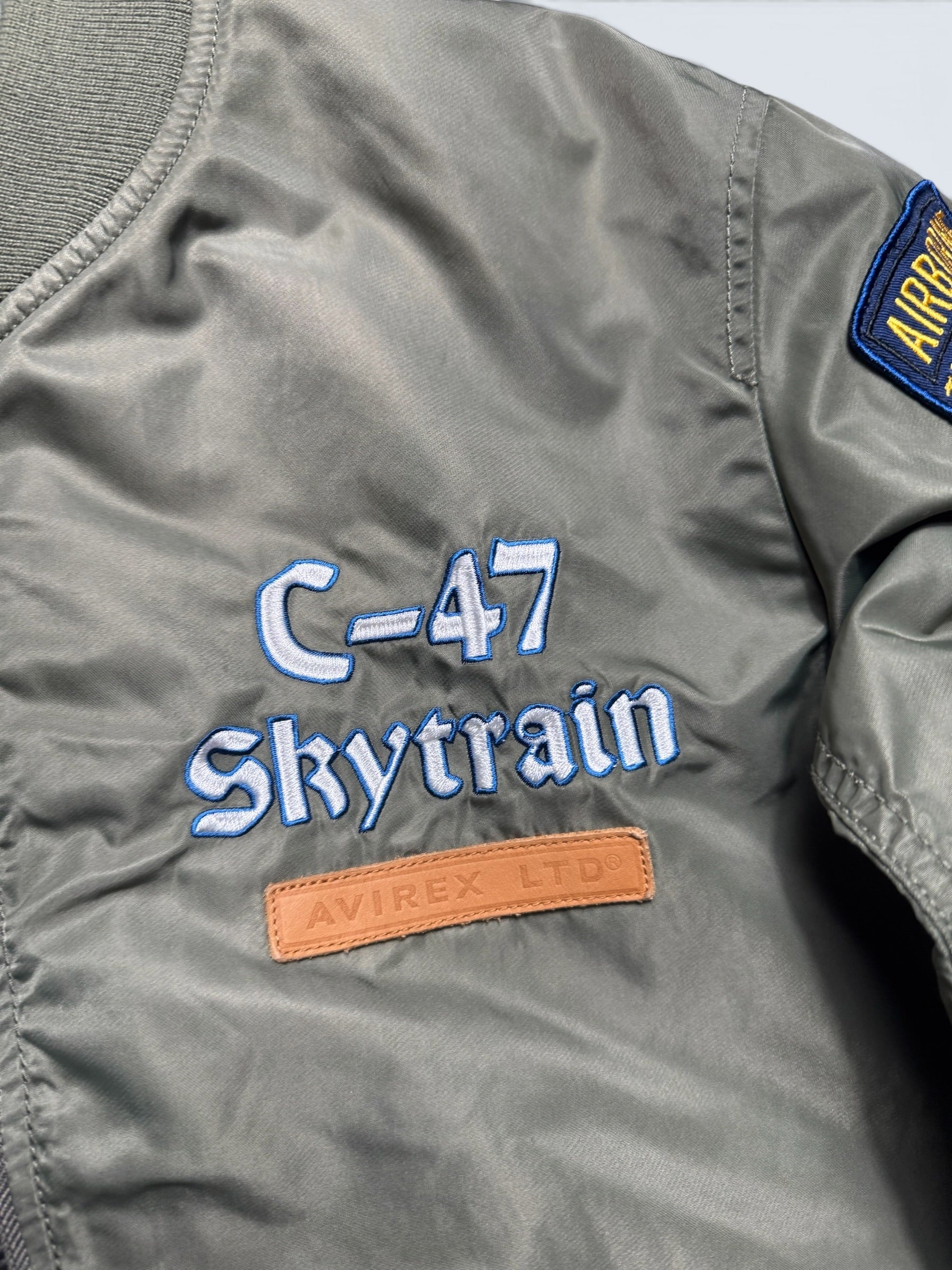 Jacket nylon bomber flight Ma-1 Avirex LTD Japan exclusive Troop Carrier C-47 Skytrain 00's - M