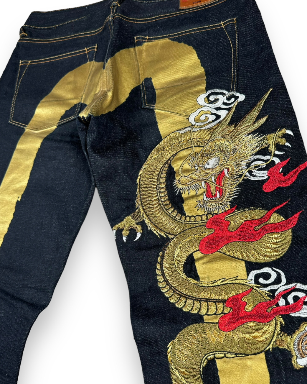 JEANS BAGGY DAICOCK DRAGON EVISU - M