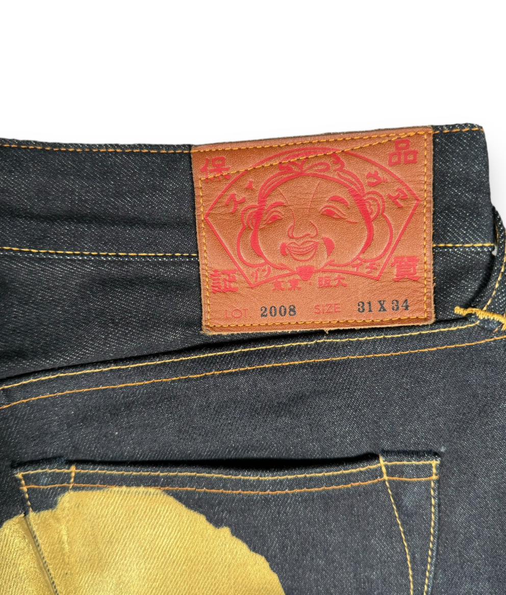 JEANS BAGGY DAICOCK DRAGON EVISU - M