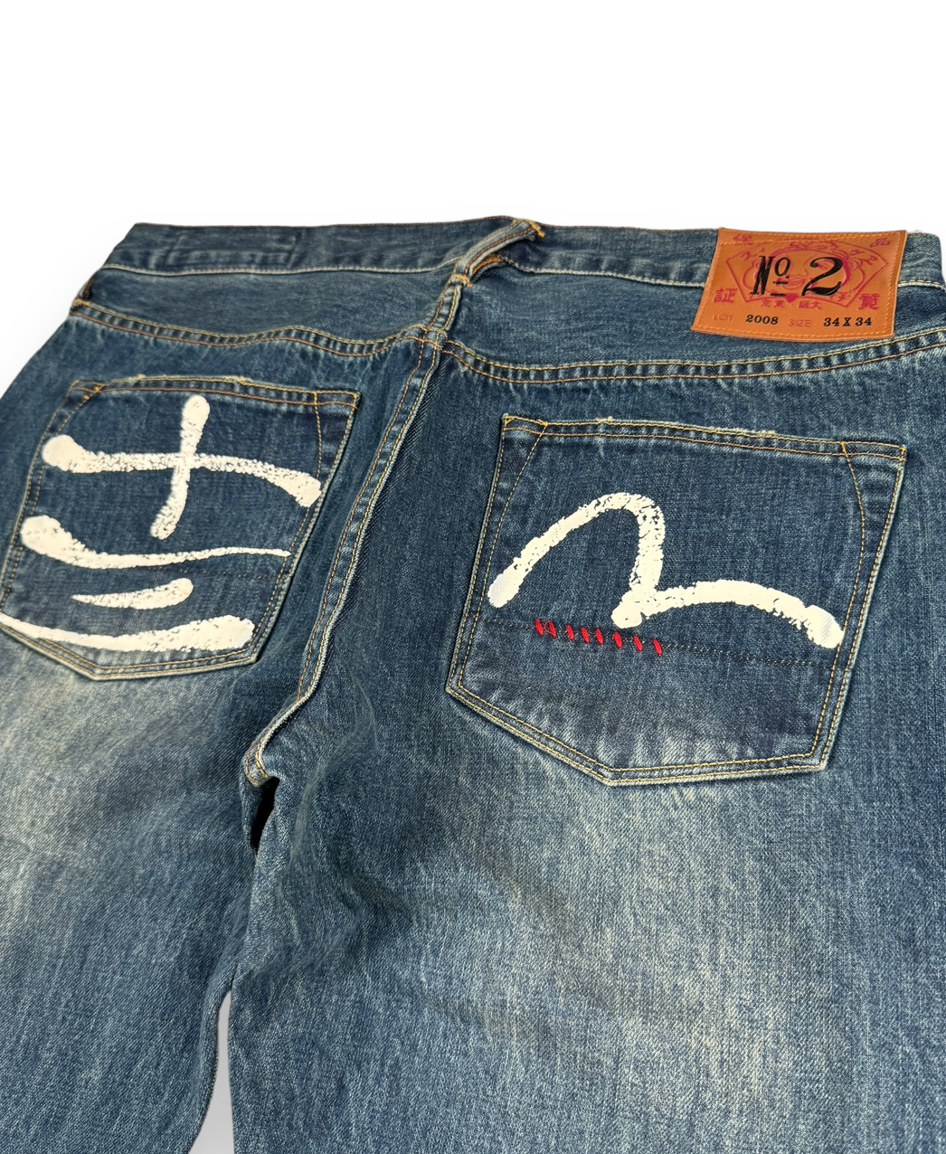 JEANS BAGGY SEAGULL EVISU - L