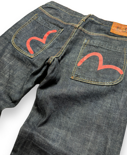 JEANS BAGGY SEAGULL EVISU - M