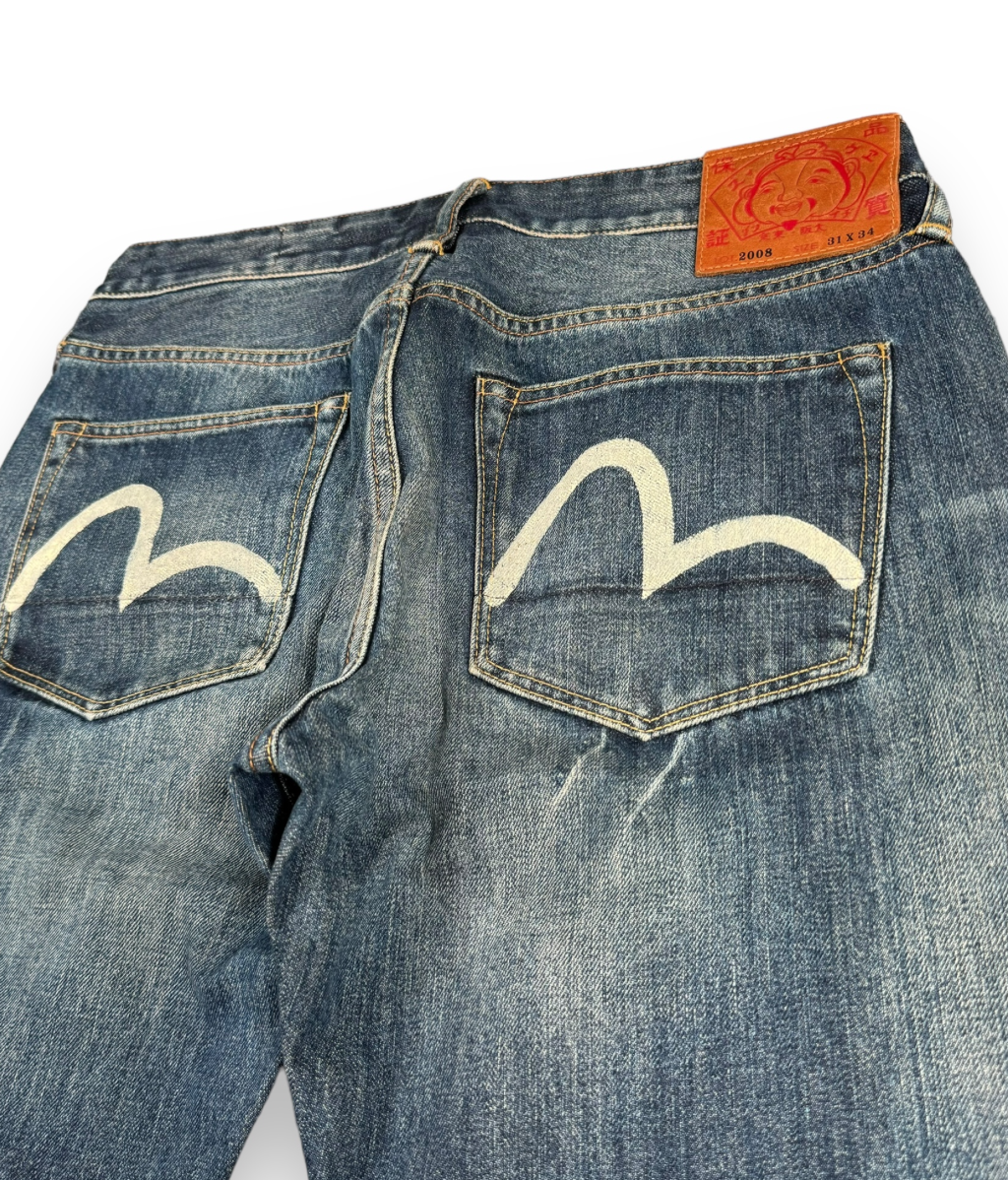 JEANS BAGGY SEAGULL EVISU - M