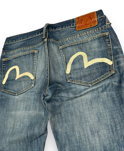 JEANS BAGGY SEAGULL EVISU - S/M