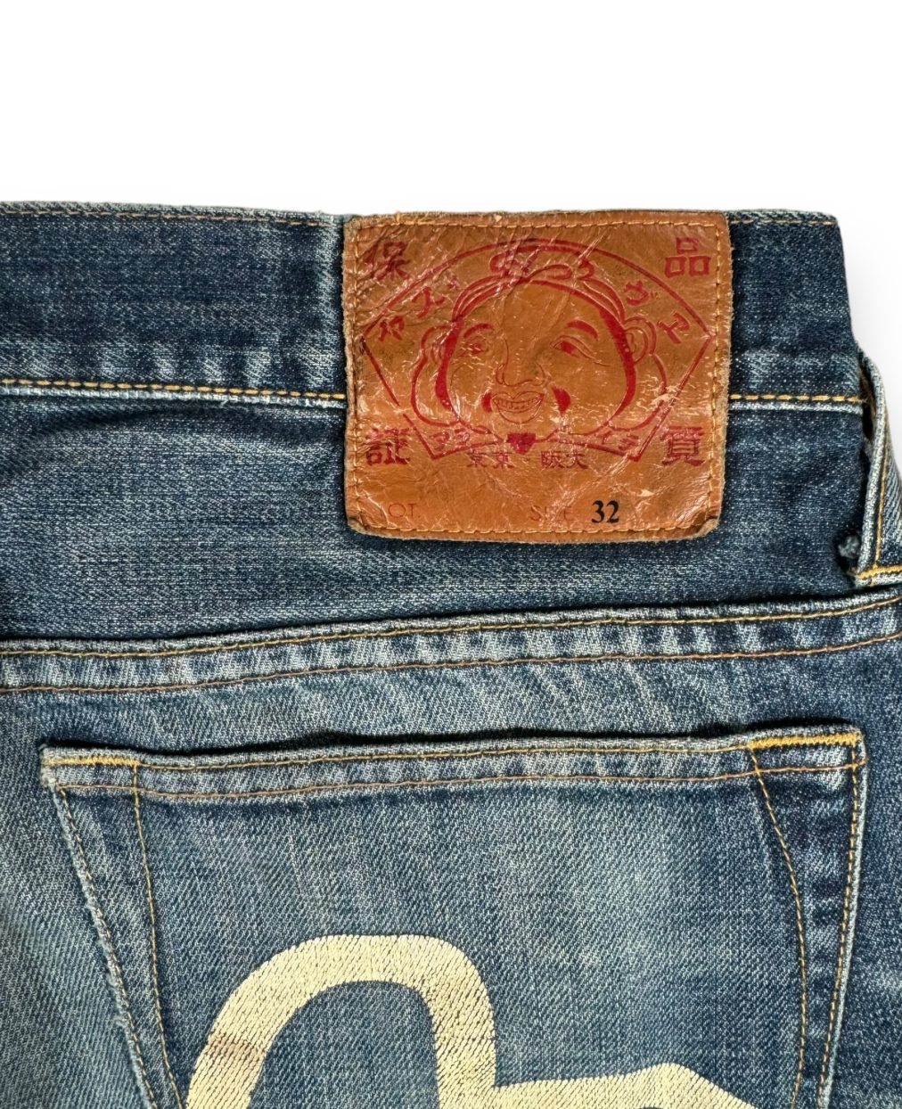 JEANS BAGGY SEAGULL EVISU - S/M