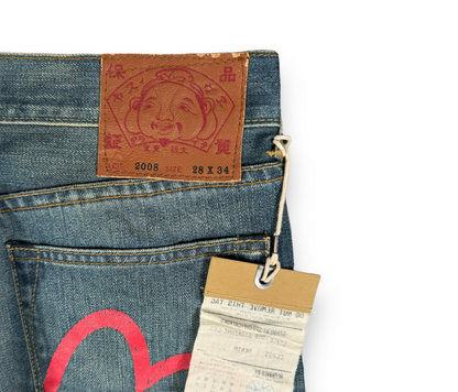 JEANS BAGGY SEAGULL EVISU - XS