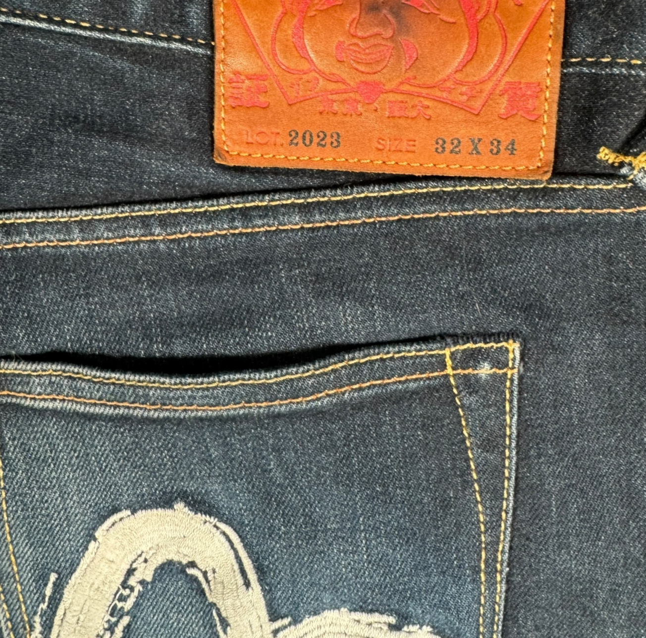 JEANS SEAGULL EVISU - M