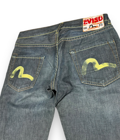 JEANS SEAGULL EVISU VINTAGE - S/M