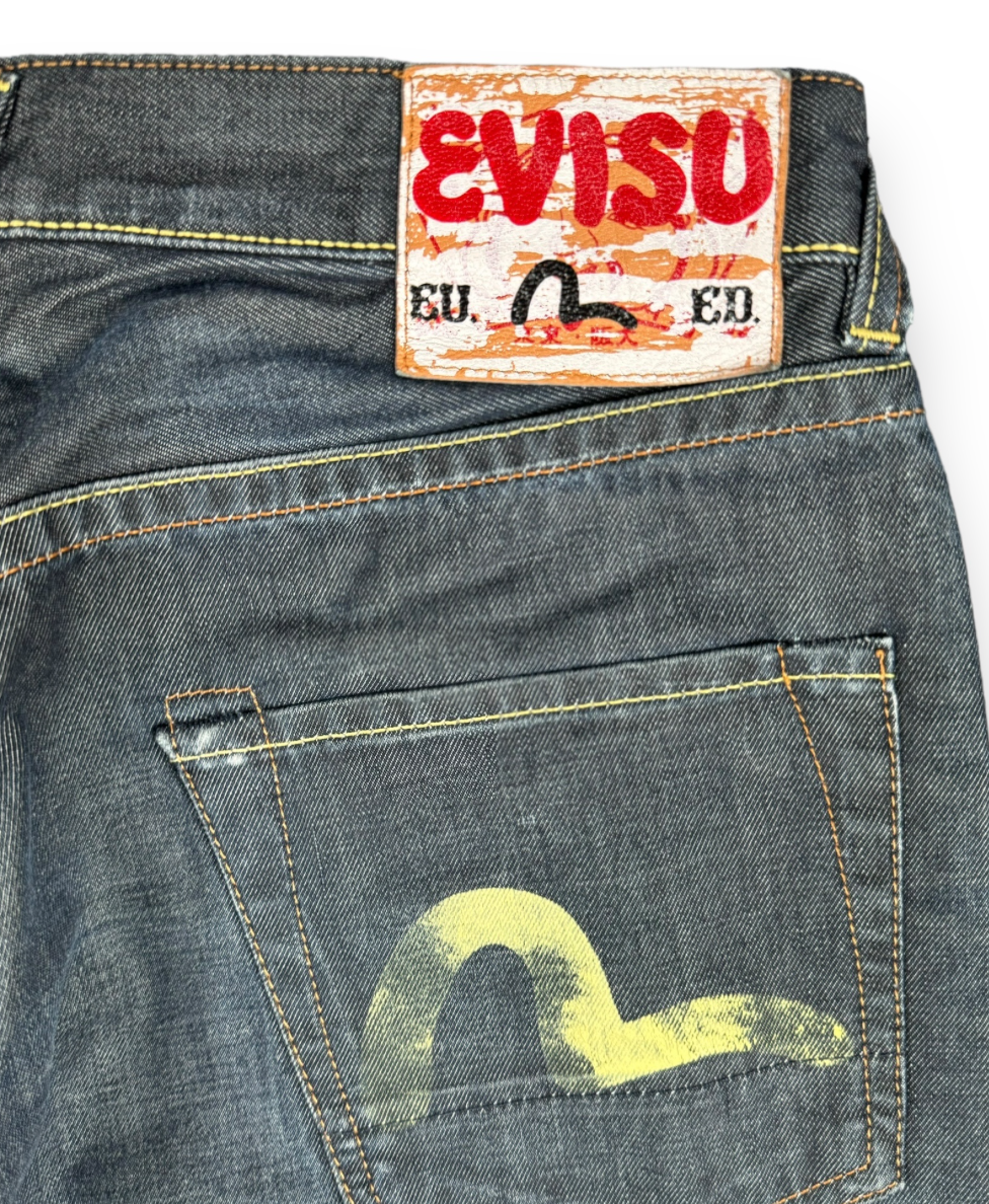 JEANS SEAGULL EVISU VINTAGE - S/M