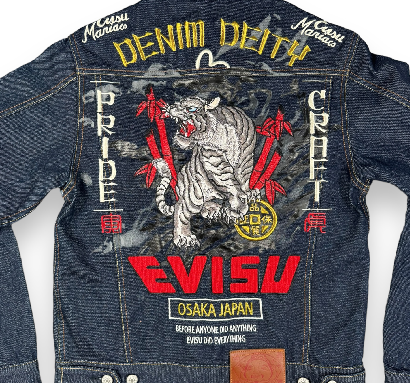 VESTE EN JEAN CROP EVISU CROP - S