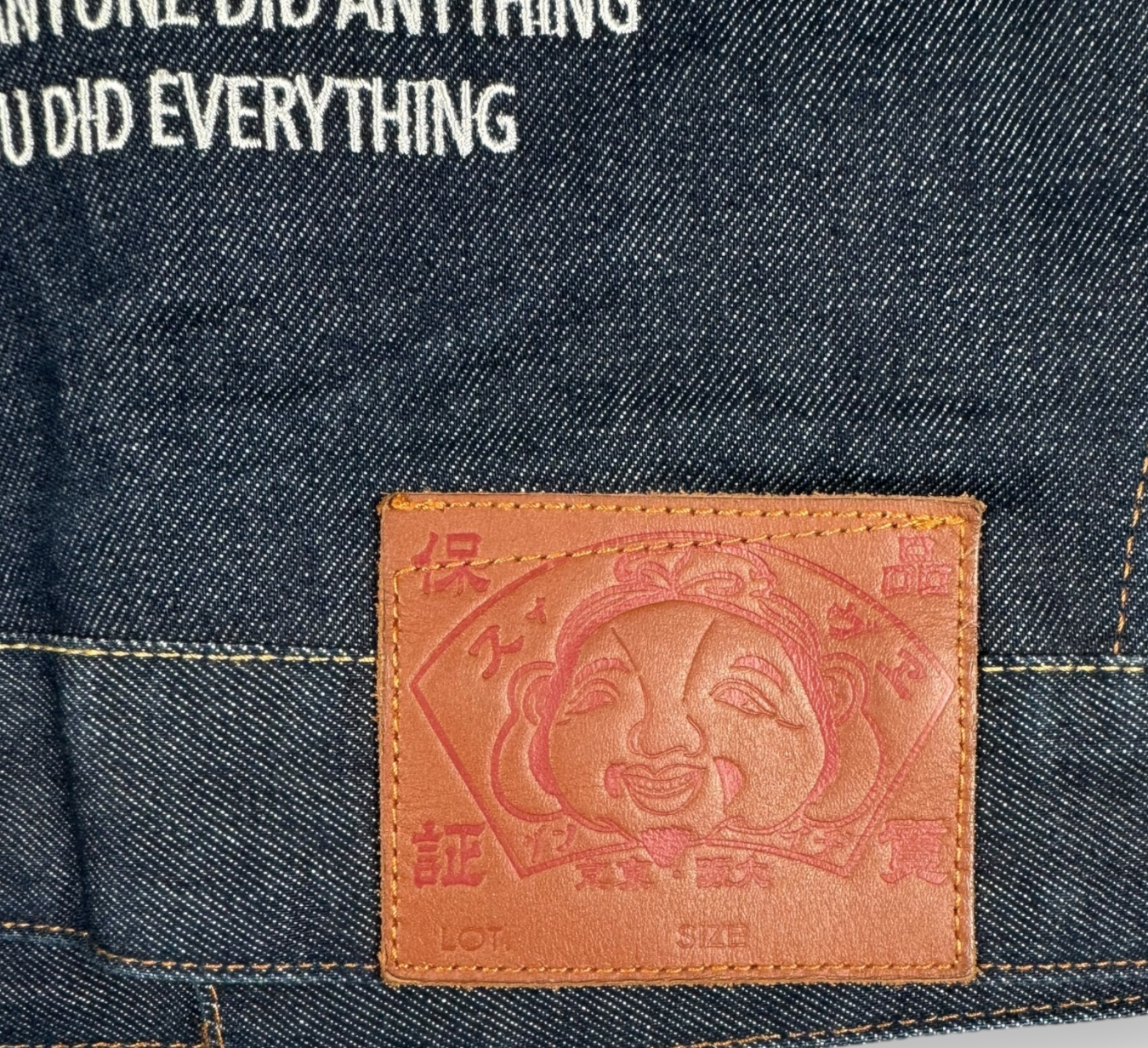 VESTE EN JEAN EVISU - L