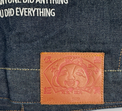 VESTE EN JEAN EVISU - L