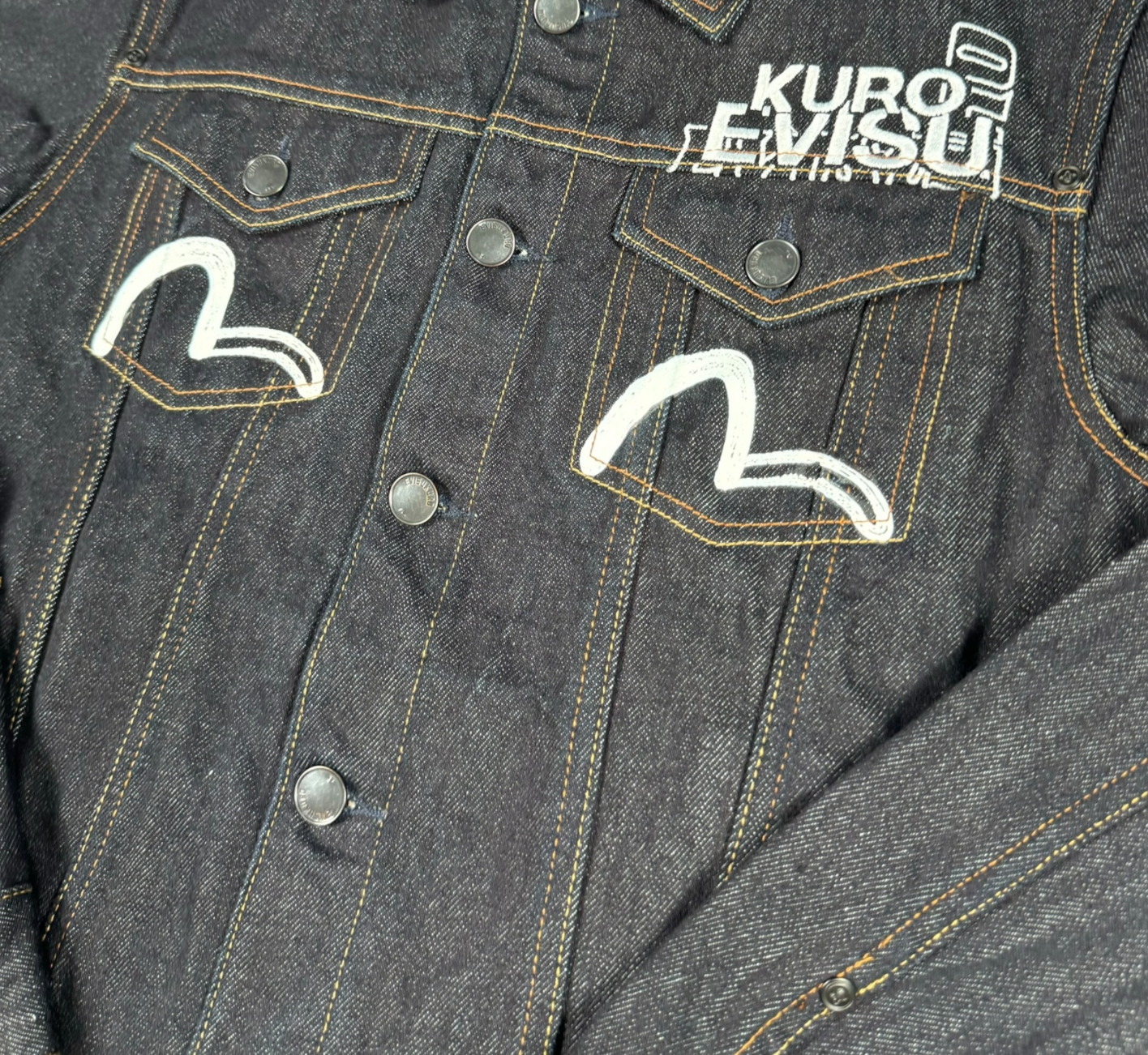 VESTE EN JEAN EVISU KURU - S