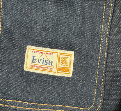 VESTE EN JEAN MULTIPOCKET EVISU - S