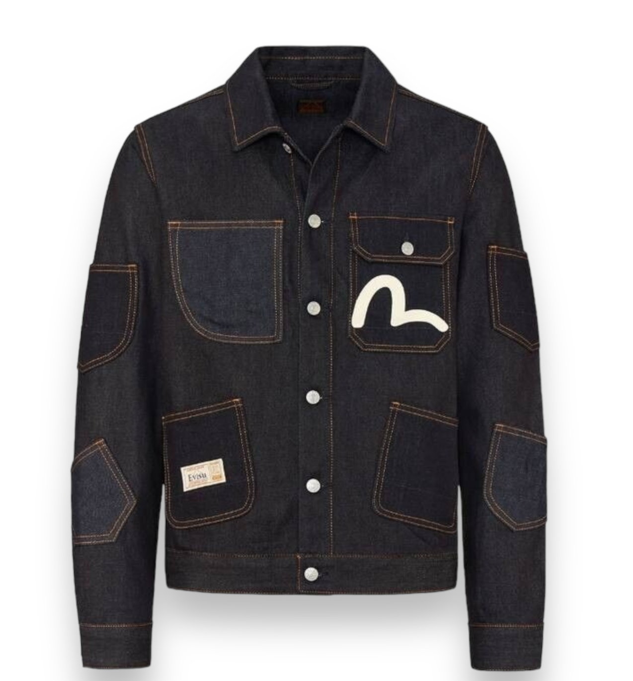 VESTE EN JEAN MULTIPOCKET EVISU - S