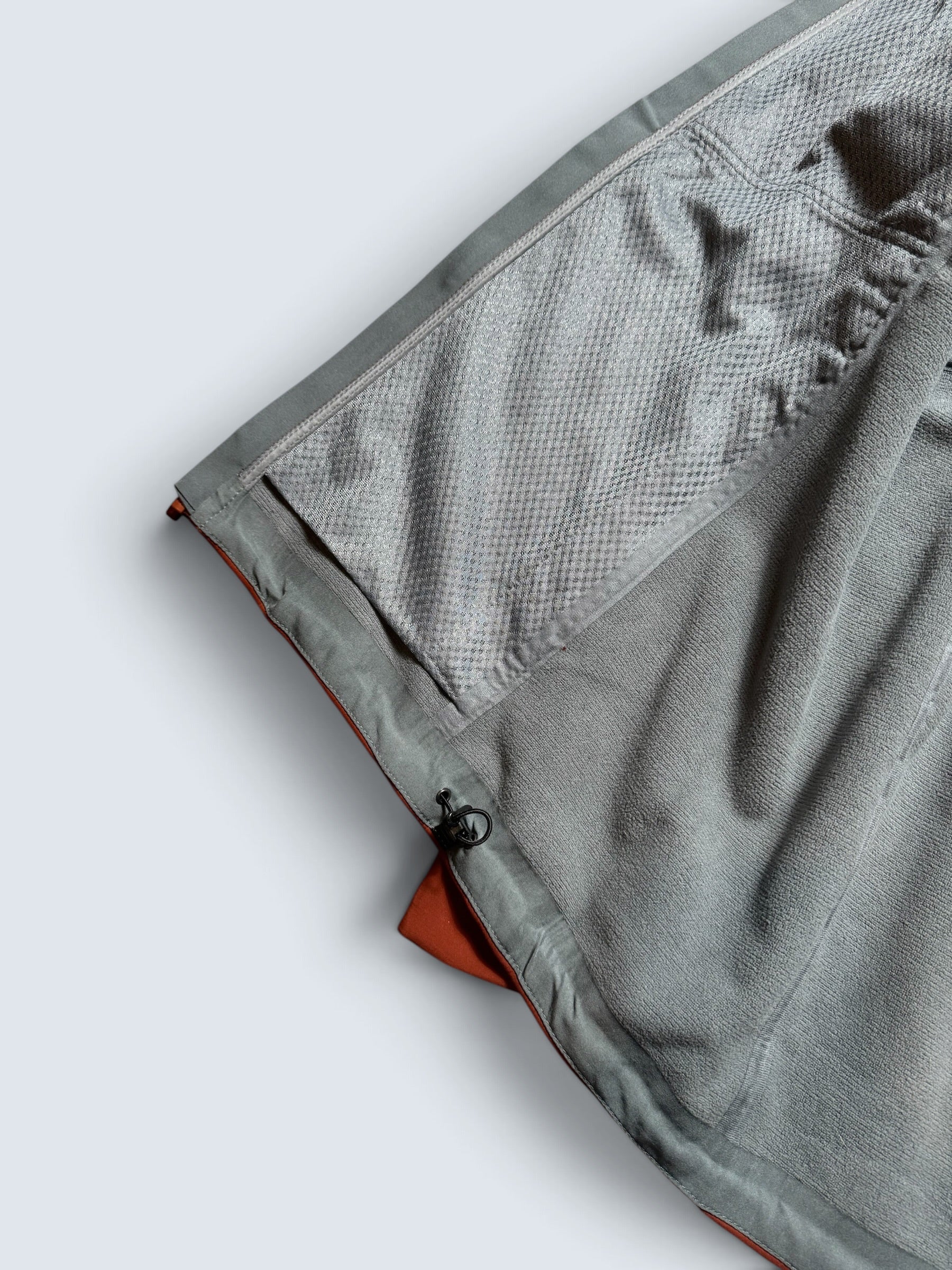 Jacket polaire imperméable Arc’teryx Gamma MX Hoody logo brodé burgundy & orange 2023 - M