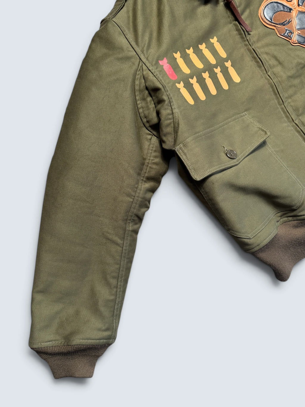 Jacket bomber flight coton B-10 Toys McCoy Japan usaf Phantom Bat-man Tmj2213 2022’s - 40 (M)