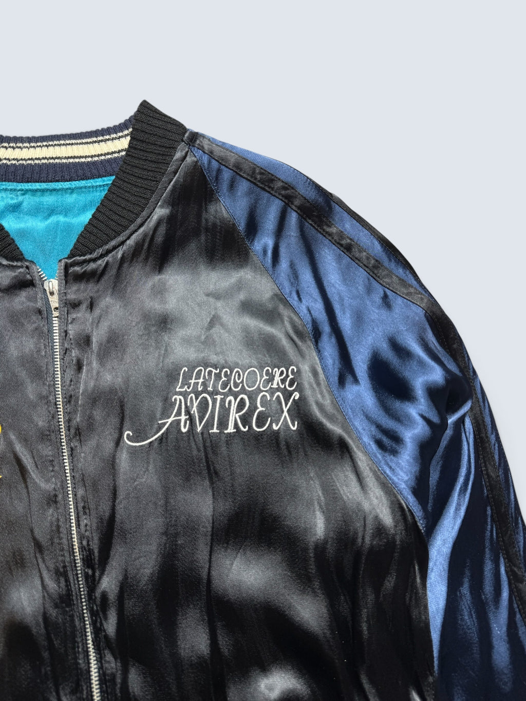 Jacket reversible Sukajan souvenir Avirex LTD embroidery Japan exclusive vintage 00's - XL