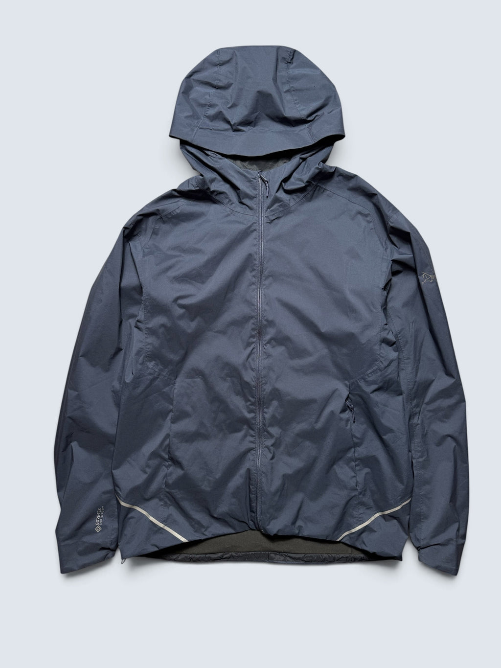Jacket imperméable Goretex Arc’teryx Solano Hoody marine - L