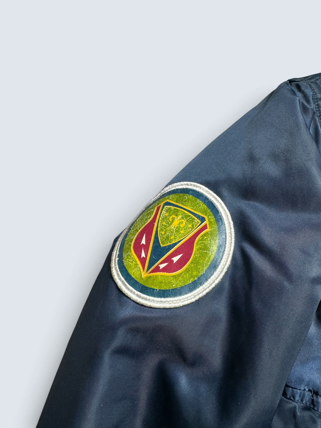 Jacket bomber flight nylon Avirex USA Vietnam / Rolling thunder usaf marine 90's - L