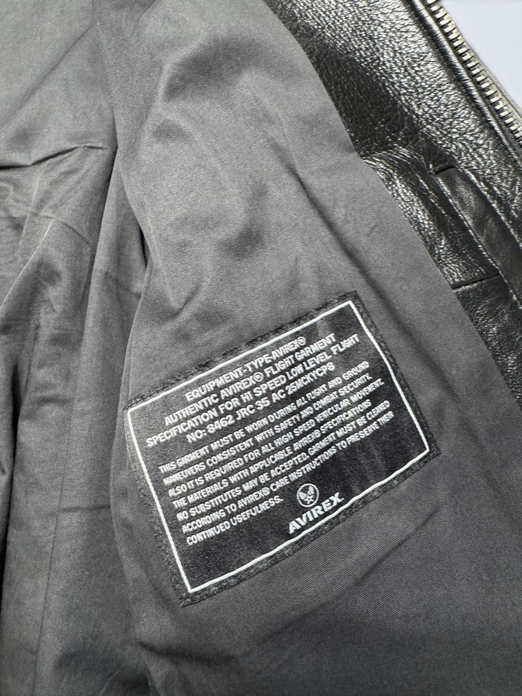 Jacket cuir cowhide flight G-1 Avirex Japan exclusive Top Gun usn full patch black - M/L