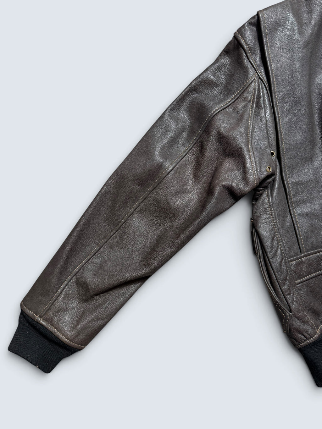 Jacket cuir flight Tedman Company G-1 usn made in Japan dark brown 00’s - S/M