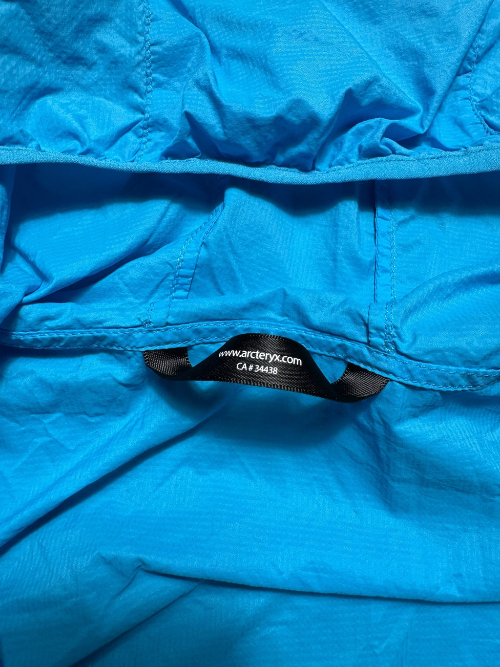 Jacket imperméable Arc'teryx Squamish Hoody blue vintage - L