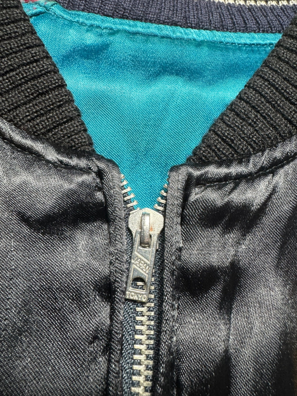 Jacket reversible Sukajan souvenir Avirex LTD embroidery Japan exclusive vintage 00's - XL
