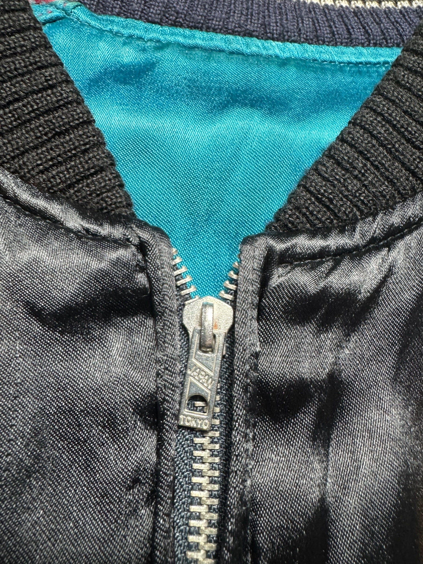 Jacket reversible Sukajan souvenir Avirex LTD embroidery Japan exclusive vintage 00's - XL