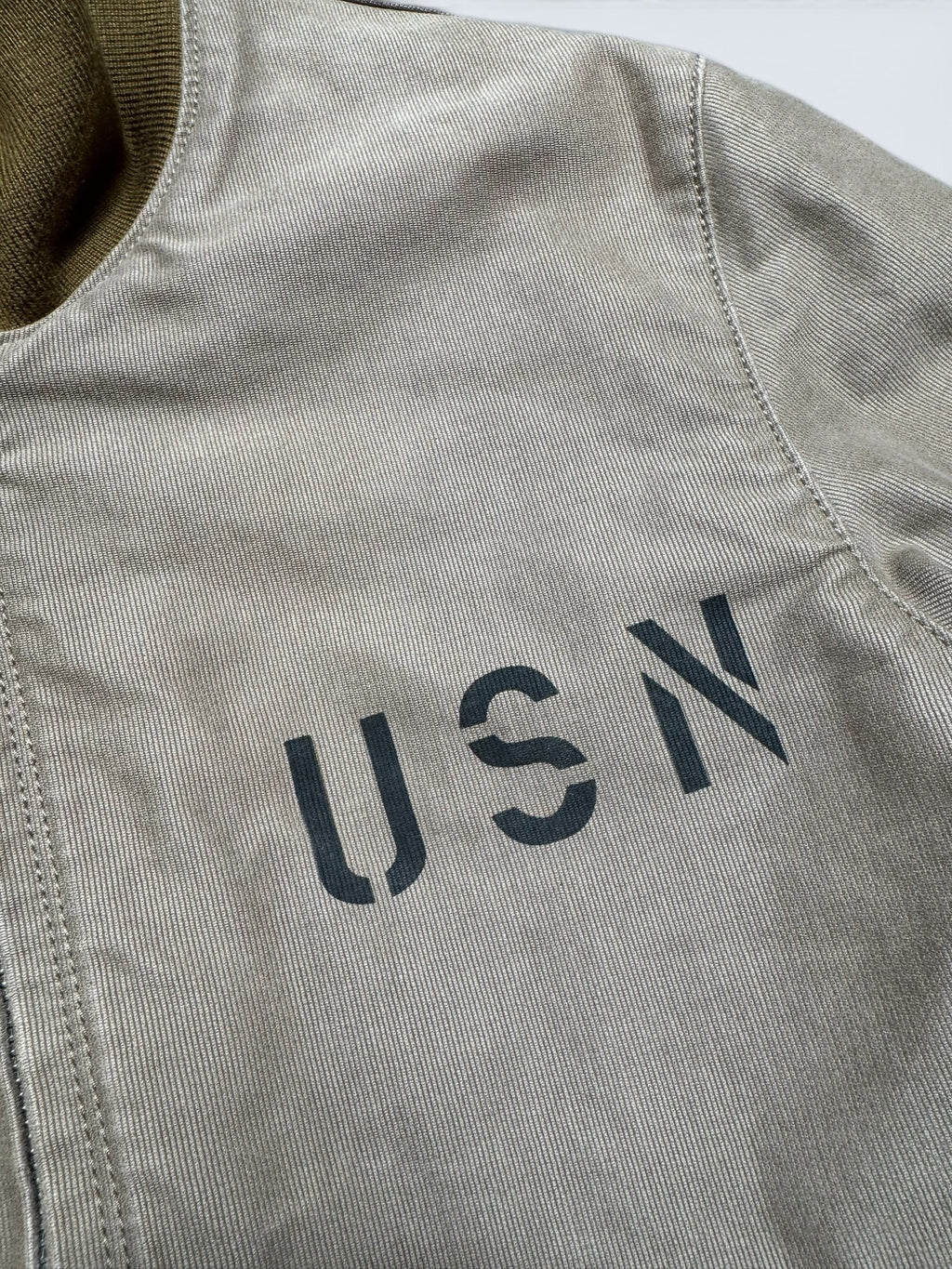 Jacket cotton Twill deck USN 37J1 The Real McCoy’s Japan Tan beige 2010’s - 36 (S)