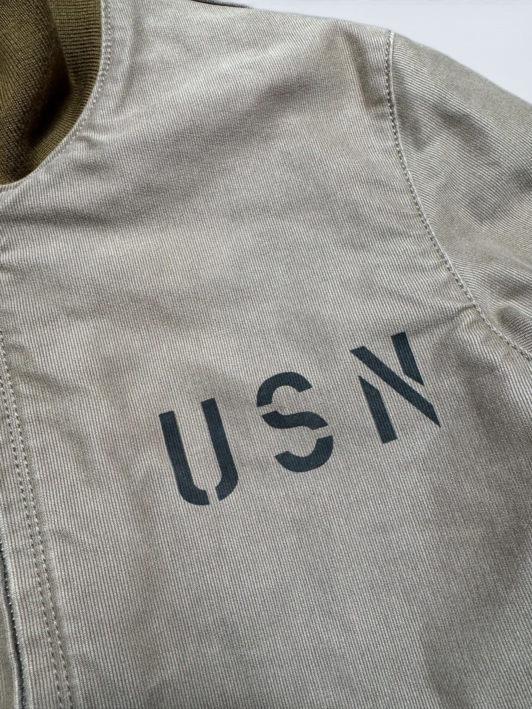 Jacket cotton Twill deck USN 37J1 The Real McCoy’s Japan Tan beige 2010’s - 36 (S)