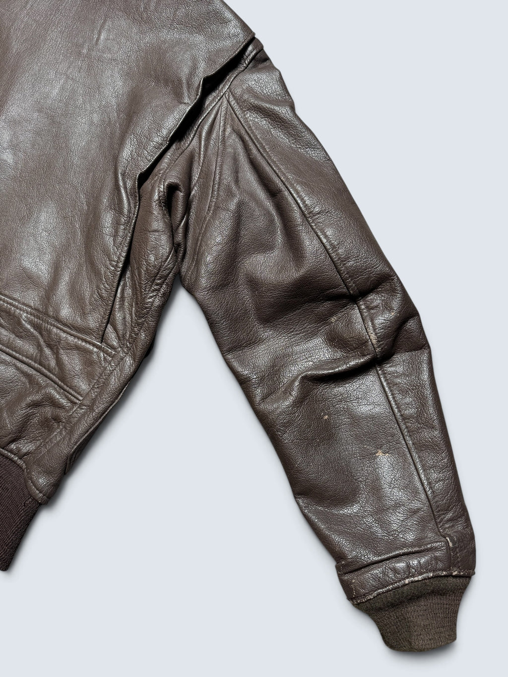 Jacket cuir goatskin flight G-1 original US Navy The Martin Lane 1969 Vietnam Era - 40 (M)