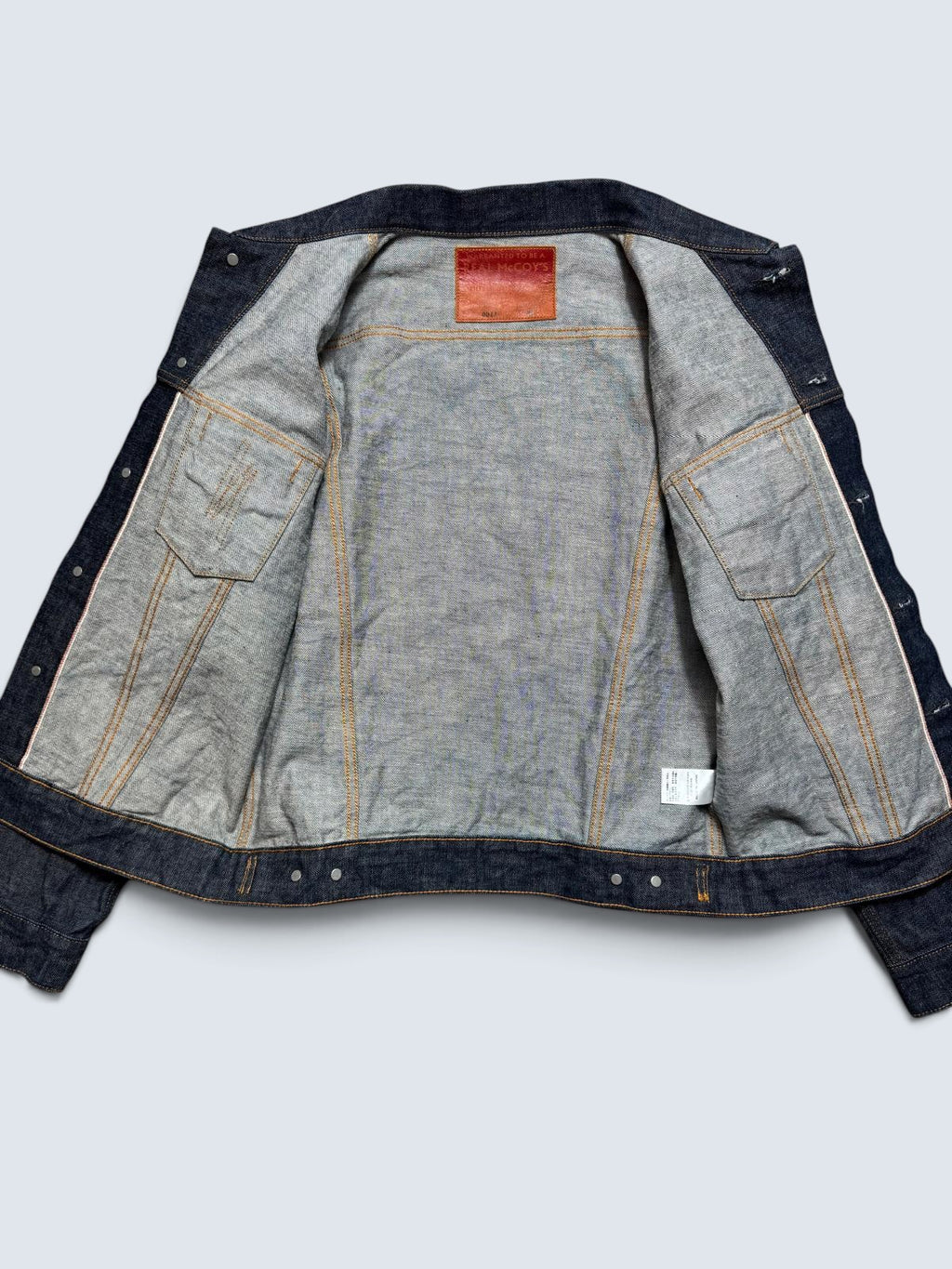 Jacket denim selvedge The Real McCoy’s Type III Lot 004J Japan marine 2010’s - 36 (S)