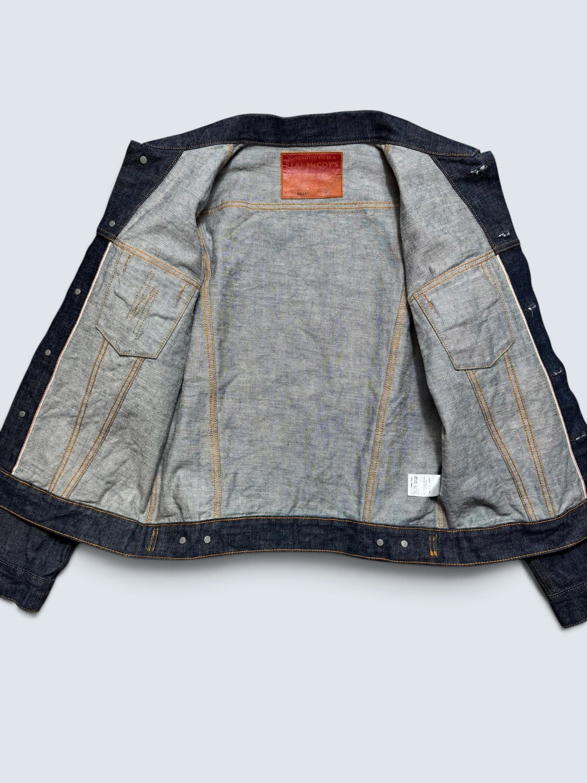 Jacket denim selvedge The Real McCoy’s Type III Lot 004J Japan marine 2010’s - 36 (S)